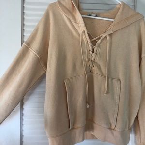 Pastel Yellow hoodie